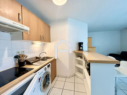 À louer : BONNEFOY T2 avec jardin+terrasse de 40m² meublé - Photo 1