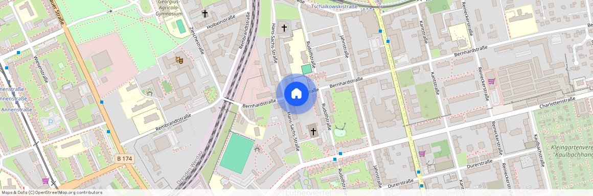 Bernhardstraße 20, 2.OG Rechts, 09126 Chemnitz - Lutherviertel