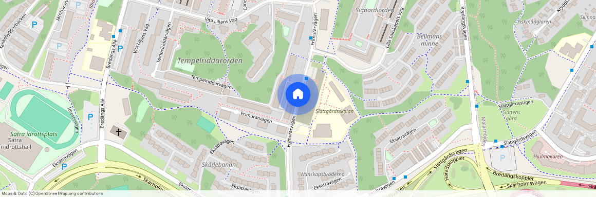 Frimurarvägen, Skärholmen