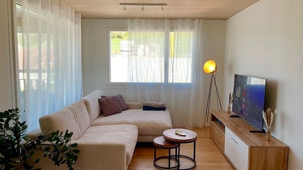 2½ Zimmer-Wohnung in Rudolfstetten (AG), möbliert, auf Zeit - Photo 1