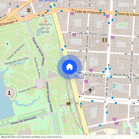 Avenida de Menéndez Pelayo, Madrid, Community of Madrid 28009