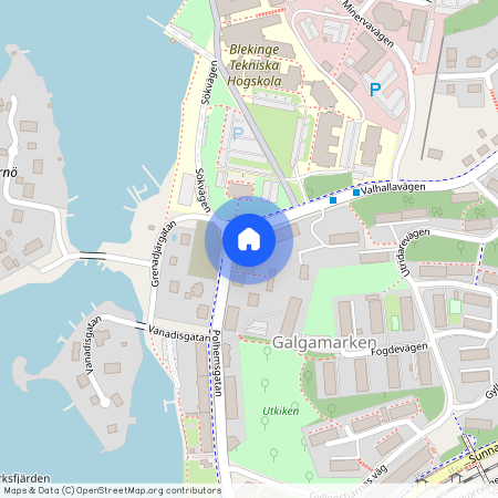 Galgamarken, Karlskrona, Blekinge, Polhemsgatan 30