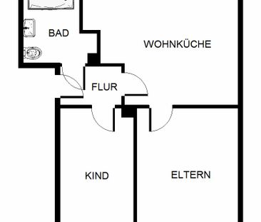 2-Zimmer-Wohnung in Herten Disteln - Foto 1