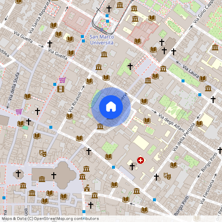 Via dei Servi, Florence, Tuscany 50122