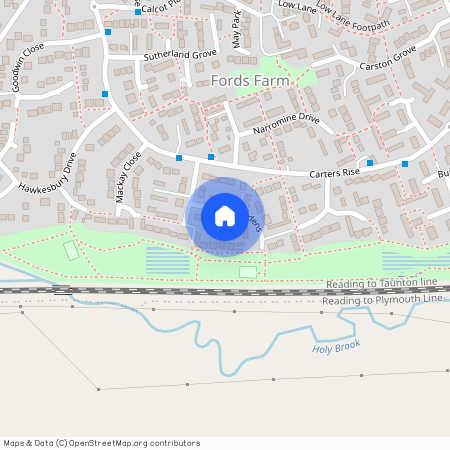 Albury Gardens, Calcot, Reading, Berkshire, RG31