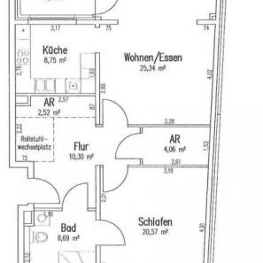 2-Zimmer-Rollstuhlfahrer - Wohnung mit WBS in Berlin Marzahn zu vermieten - Foto 1