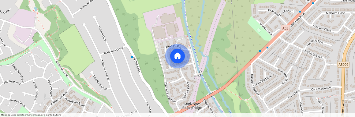 Topaz Close Milton Stoke On Trent