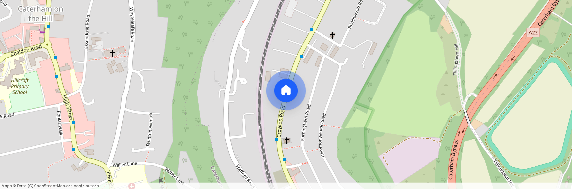 Knowle Lodge, Croydon Road, CATERHAM, Surrey, CR3