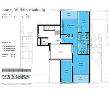 Moderne 3.5-Zimmer-Wohnung in Seenähe - Photo 4