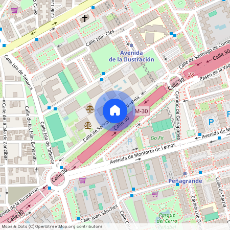 Calle de Santiago de Compostela, Madrid, Community of Madrid 28035