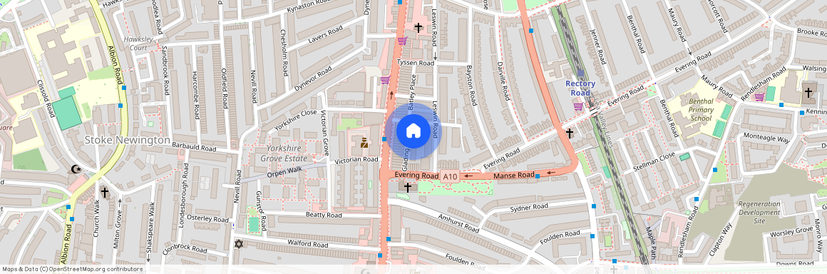 1-19 Glading Terrace, London, N16 7NR, United Kingdom