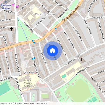 Bradbourne Street, Fulham, SW6, London