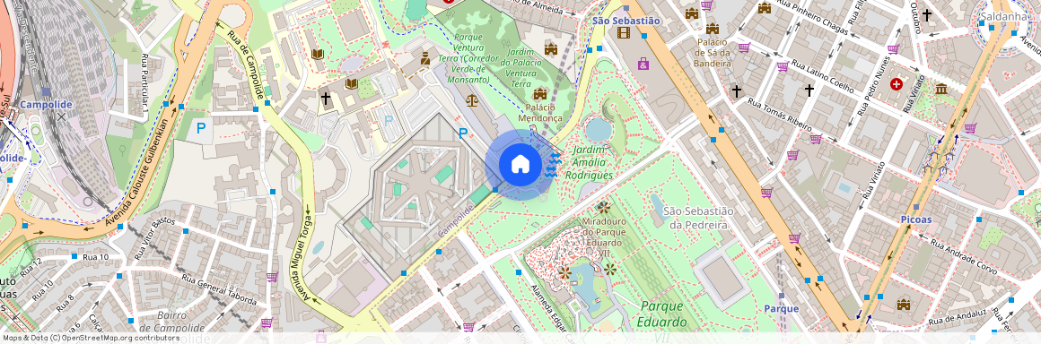 Rua Marquês de Fronteira, Portugalia, Lisbon