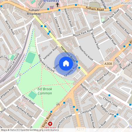 Harwood road, Fulham Broadway, London, SW6