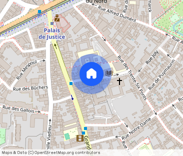 TOULOUSE / Location Appartement 1 Pièce 20 m² - Meublé - Photo 1