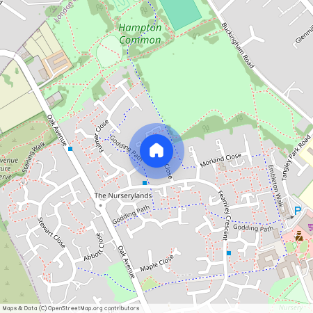 Briar Close, Hampton, Middlesex, TW12