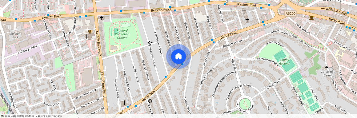 Derby Road, Nottingham, NG7