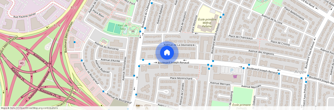 7301 Boulevard Joseph-Renaud, Anjou, Anjou, Ile de Montréal, H1K 3V6