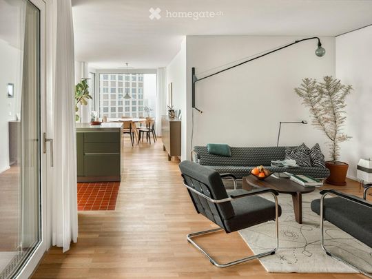 Exklusives Wohnen über den Dächern von Zürich-West! - Foto 1
