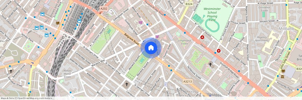 Warwick Square, Pimlico, SW1V, London