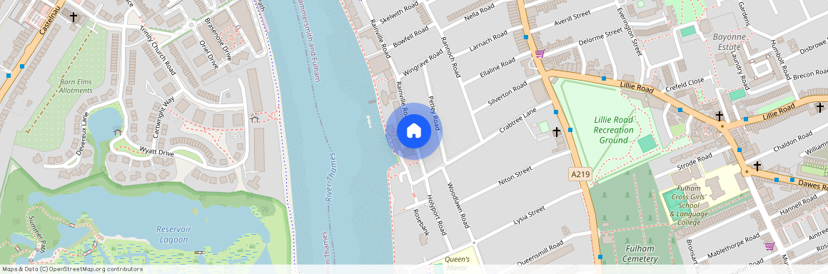 Rainville Road, Fulham, London