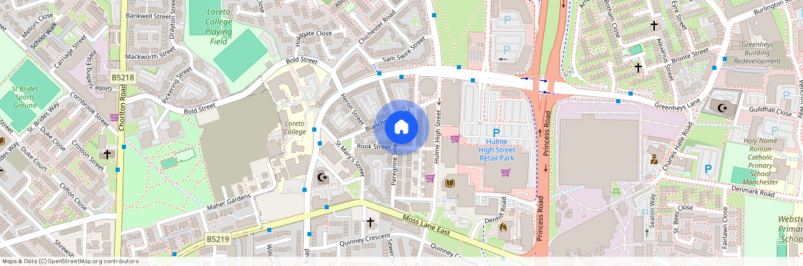 Peregrine Street, Hulme, Manchester, M15