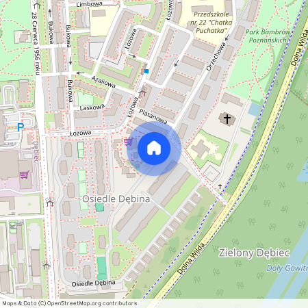 os. Dębina, os. Dębina, Wilda, Poznań, wielkopolskie
