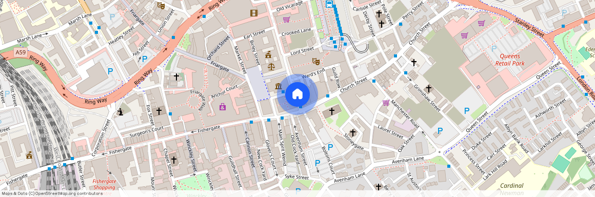 Bishopgate Gardens, Preston Town Centre, PR1 1DA, Preston