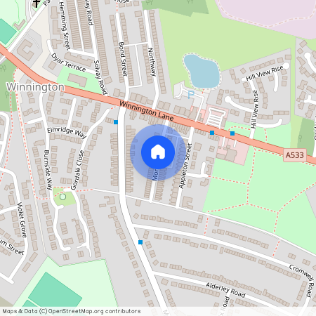 Moreton Street, Winnington, Northwich, CW8