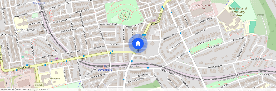 Flat 2, 6 Belmont Villas, Plymouth, PL3