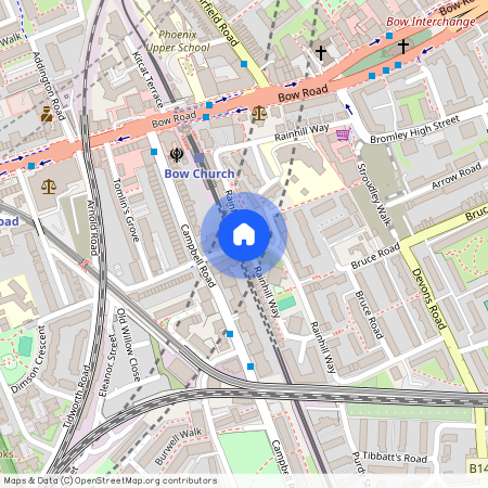 Rainhill Way, E3, Bow, London, E3