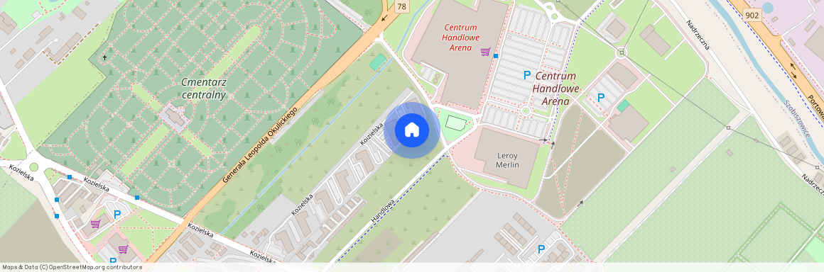 ul. Kozielska, Wojska Polskiego, Gliwice, śląskie