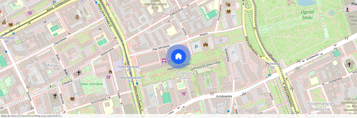 Warszawa, Śródmieście, Mirów, ul., Krochmalna