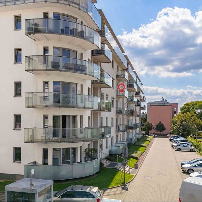 Dwupokojowe z balkonem i garażem - Zdjęcie 1