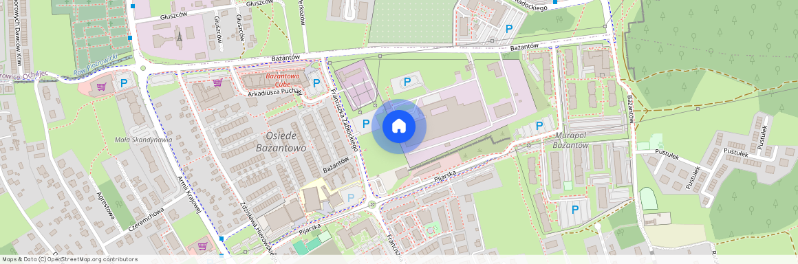 ul. Bażantów, Kostuchna, Katowice, śląskie