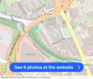 1-Zimmer-Wohnung mit Balkon in Essen-Mitte mieten - Photo 1