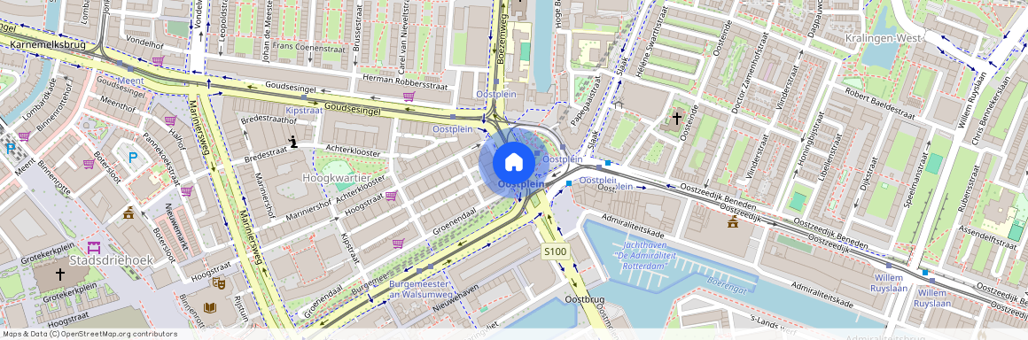 Stadsdriehoek, 3011 KZ, Oostplein, Rotterdam