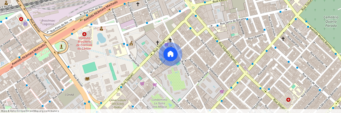 Rua Taquarytinga, 214, Mooca, São Paulo - SP, 03170-010, Brazil