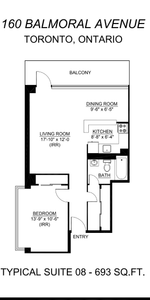 For Lease - 160 Balmoral Avenue Unit# 1108, Toronto, Ontario - Photo 4