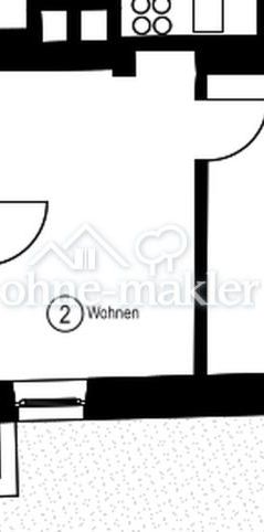 1,5 Zimmer Wohnung im Hochpateire - Photo 1