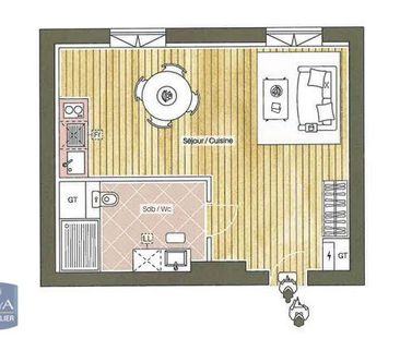 Location Appartement 1 pièce 29m² MULHOUSE 68200 - Photo 6