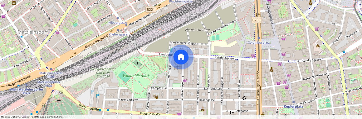 1100 Wien, Alxingergasse 2 Top 20