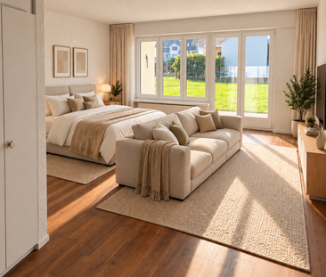 Gemütliche 1-Zimmer-Wohnung mit Sitzplatz inkl. Parkplatz - Photo 4