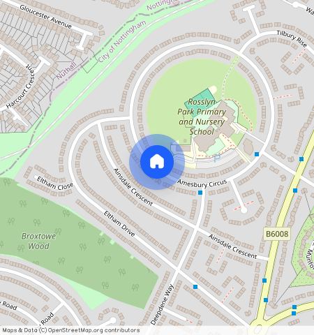 Amesbury Circus, Nottingham, NG8