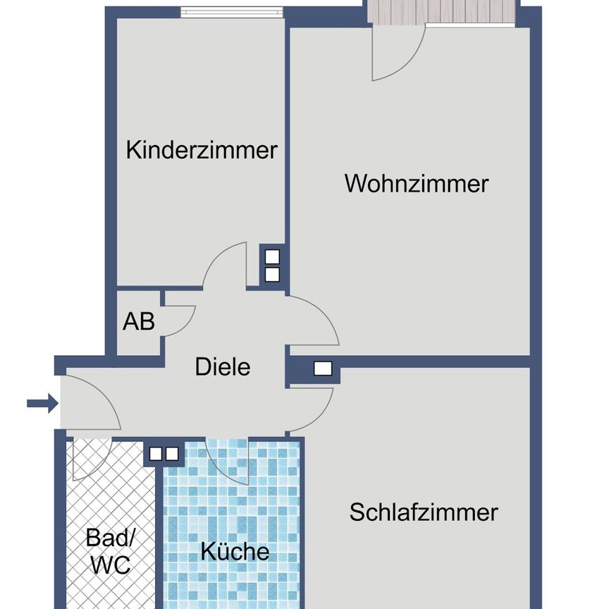 *WBS erforderlich* Hier wartet Ihr neues Zuhause! - Foto 1