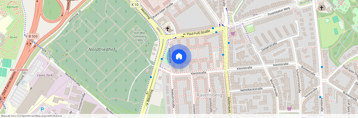 Kleiststr. 70, 24118, Kiel Ot Ravensberg