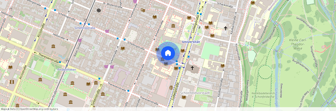 Schellingstraße 6, 80799 München - Maxvorstadt