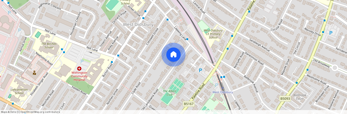 Old Lansdowne Road, West Didsbury, Manchester, M20