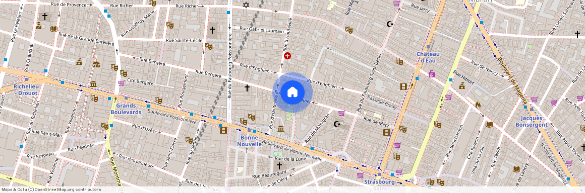 Rue de l'Échiquier, Francja, Paris