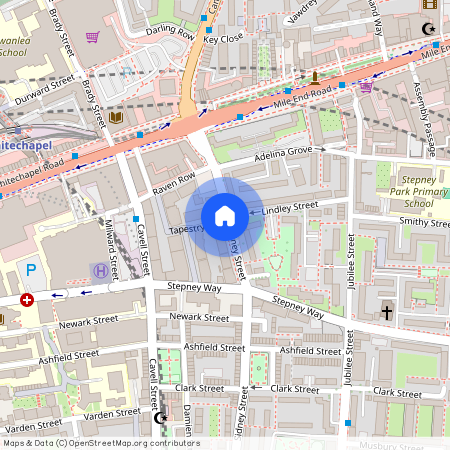 Cendal Crescent, Whitechapel, London, E1